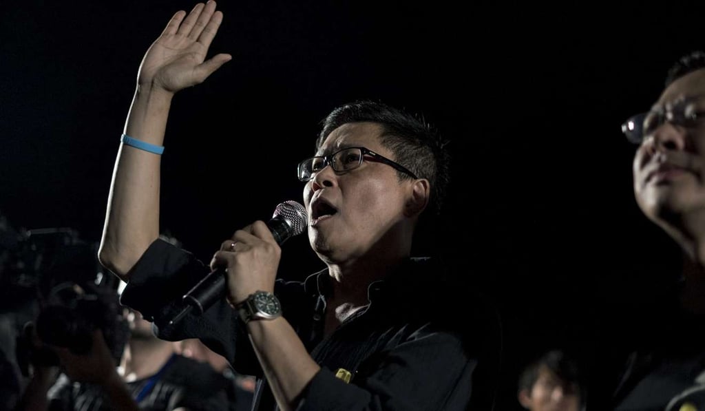 Chan Kin-man, pictured in 2014, said police called him on Monday morning. Photo: AFP