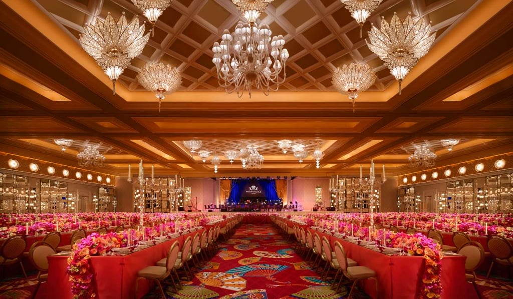 The Wynn Palace ballroom