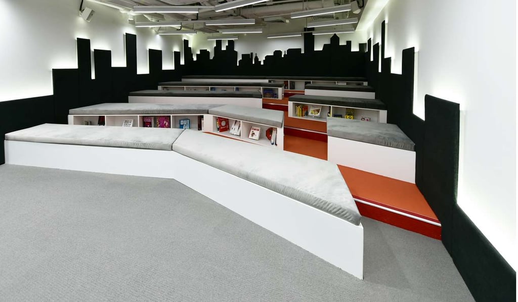 The multi-function room at Lion Rock 72.