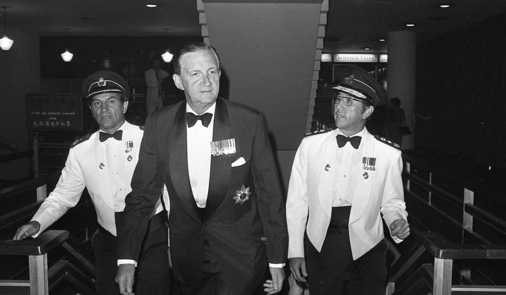 Governor Sir Murray MacLehose, pictured in 1978, set up the Independent Commission Against Corruption. Photo: Sam Chan