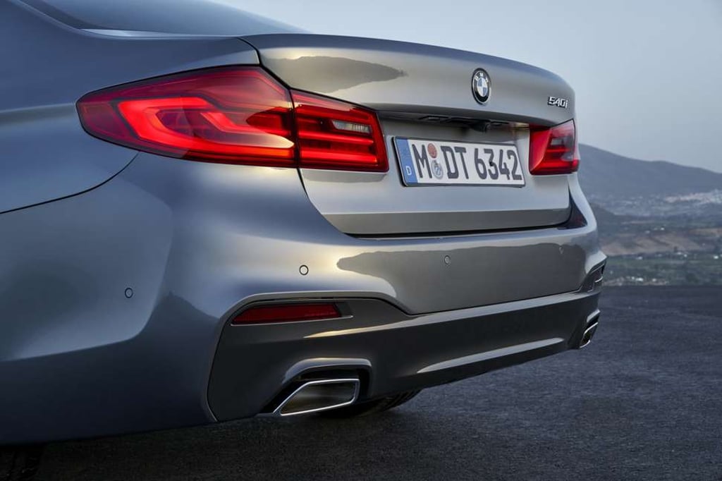 BMW5 Series’ fundamental design and engineering platform is shared by the big, posh 7 Series. Photo: Handout