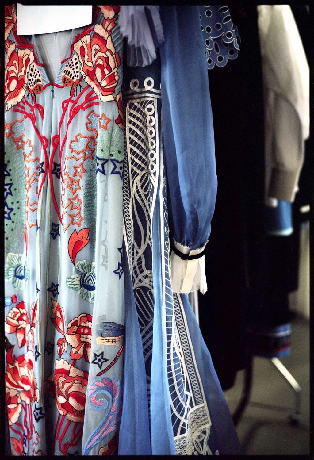 Backstage at Alice Temperley’s AW17 show at London Fashion Week