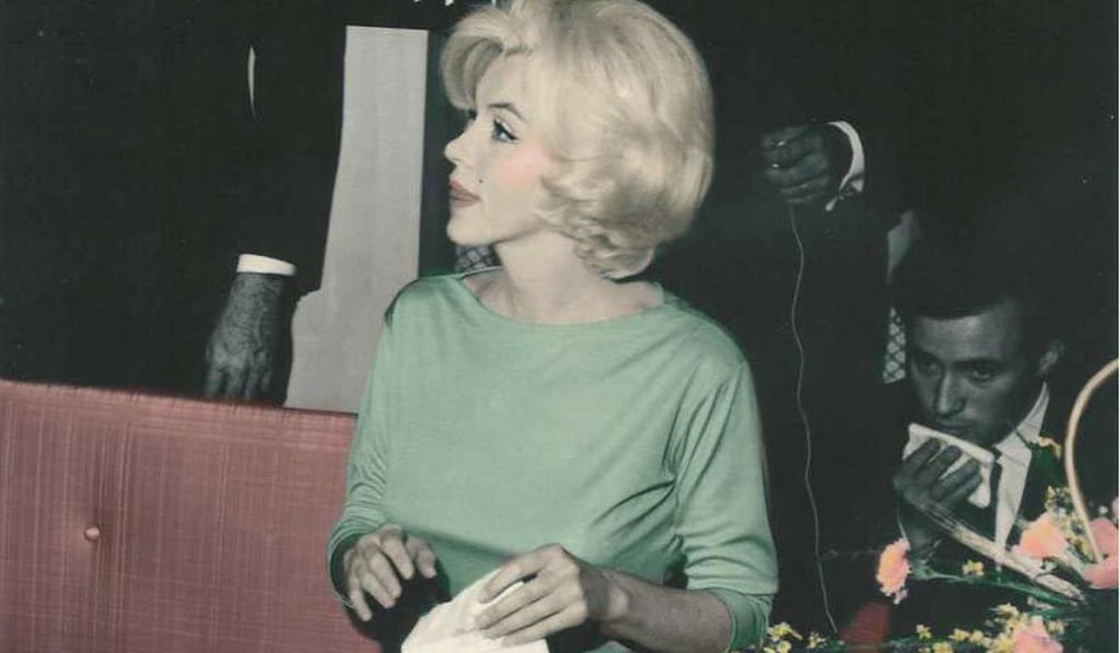 Marilyn Monroe, who made the pointy bust shape famous.