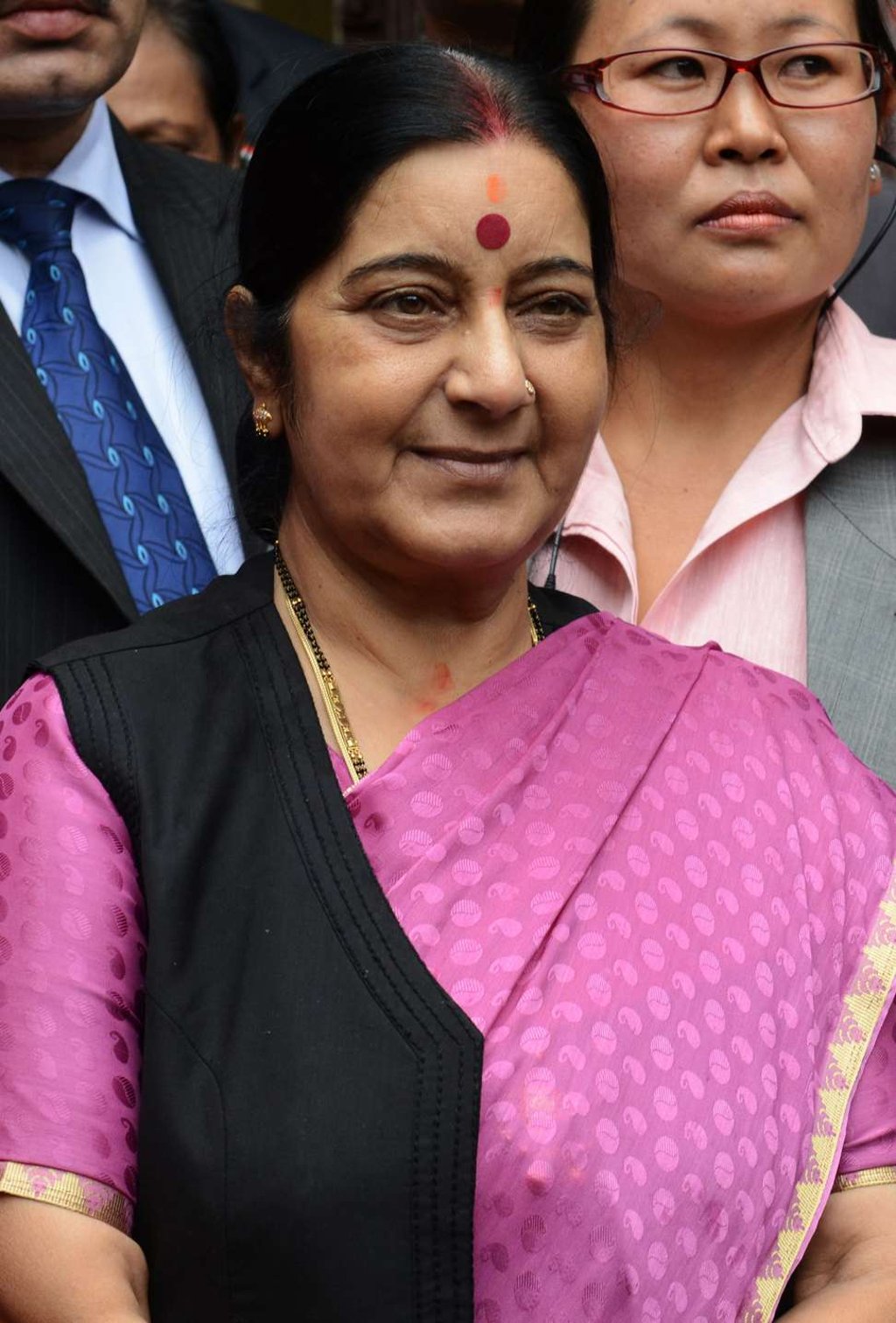 Indian Foreign Minister Sushma Swaraj promised an ’impartial’ inquiry into the attacks on Africans in Noida. Photo: AFP