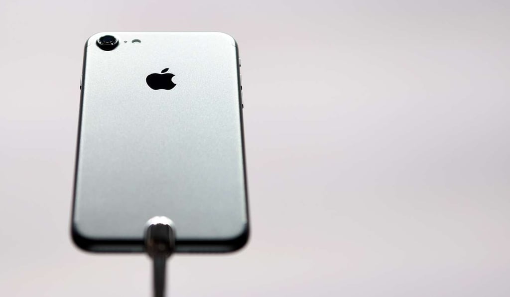 The iPhone 7. Photo: AFP