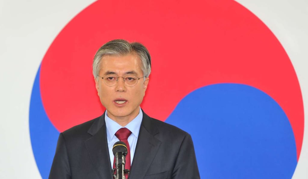 Moon Jae-in, the favourite to be South Korea’s next president. Photo: AFP