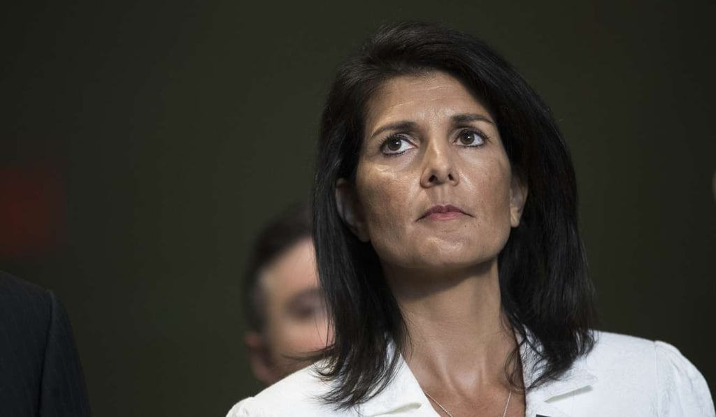 US Ambassador to the United Nation Nikki Haley said the US would not join negotiations concerning a United Nations nuclear weapons ban treaty. Photo: AFP