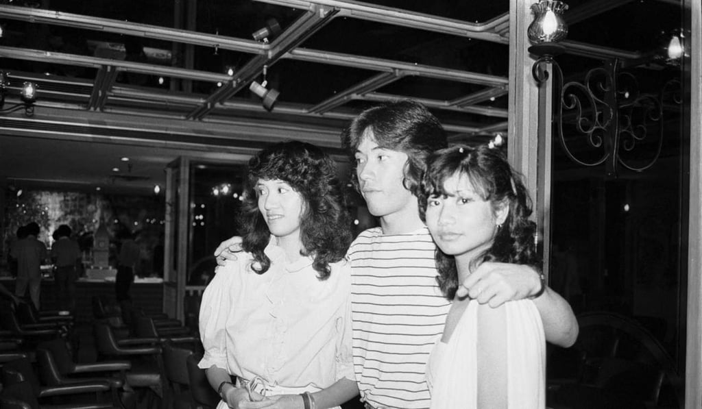 It could have been Raymond ... Anita Mui, winner of the July 1982 First New Talent Singing Awards, organised by TVB and Capital Artists, with two other contestants. Raymond Young was among the finalists. Picture: SCMP