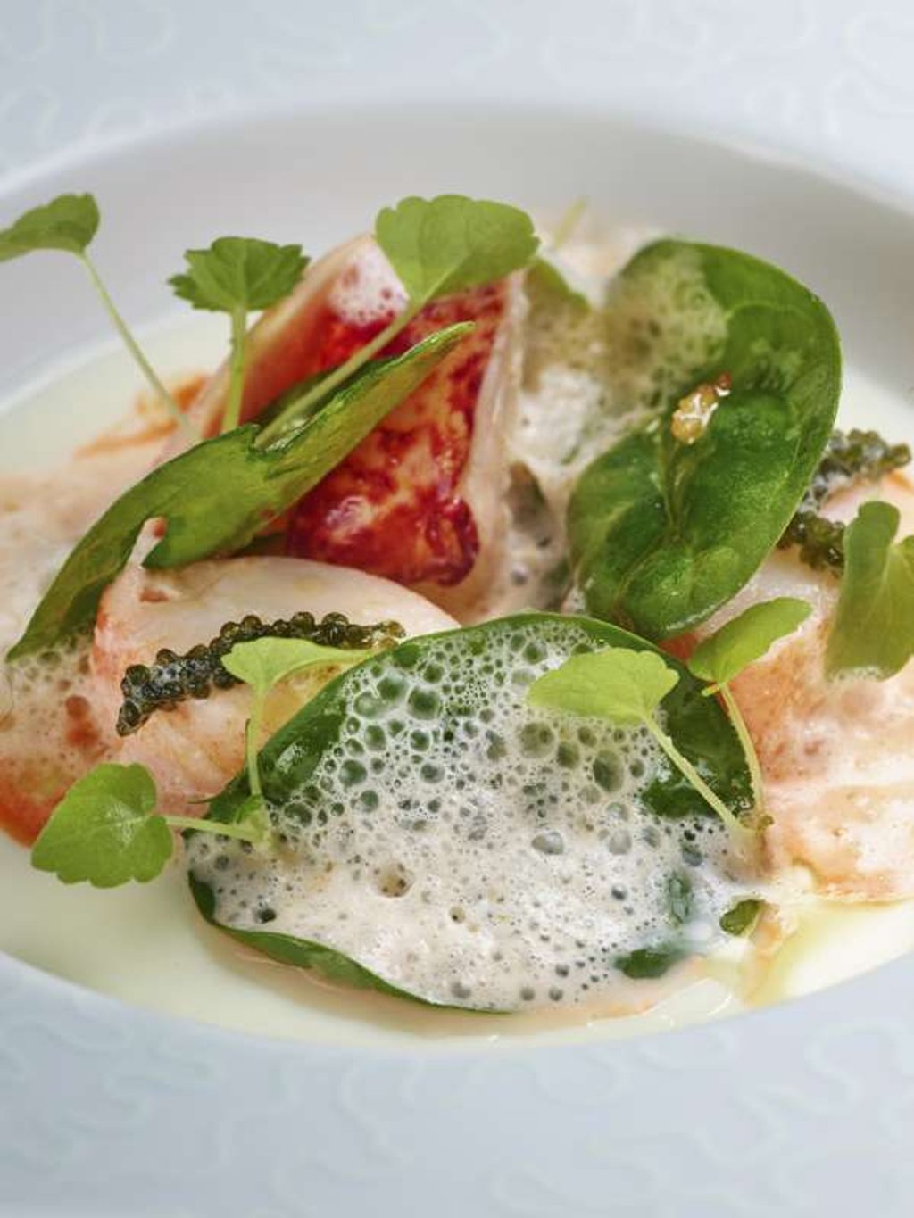 Blue lobster royale by Edward Voon at Le Pan.