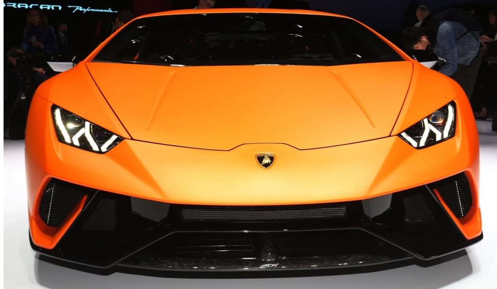 Lamborghini’s Huracán Performante. Photo: Newspress