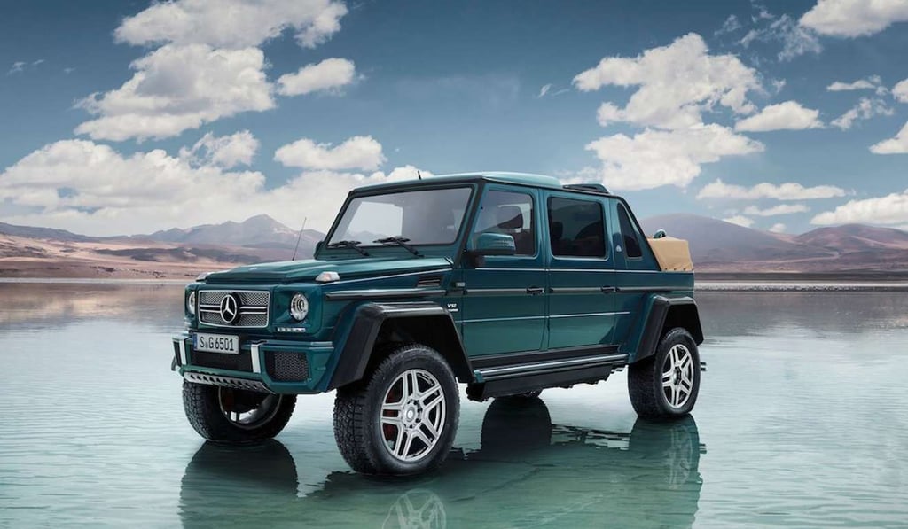 Mercedes’ G650 Landaulet. Photo: Daimler