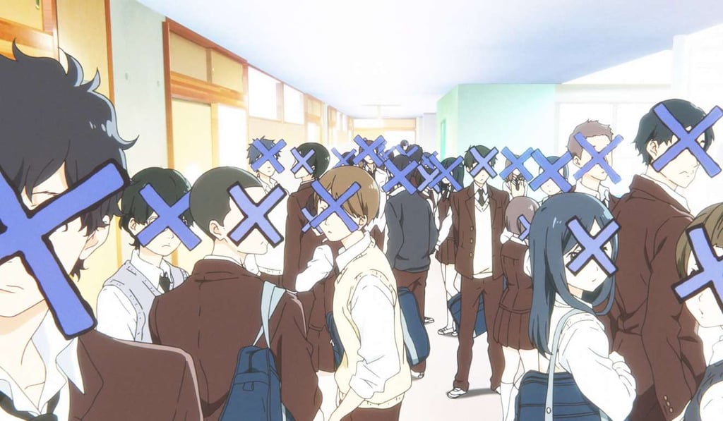 A scene from A Silent Voice.