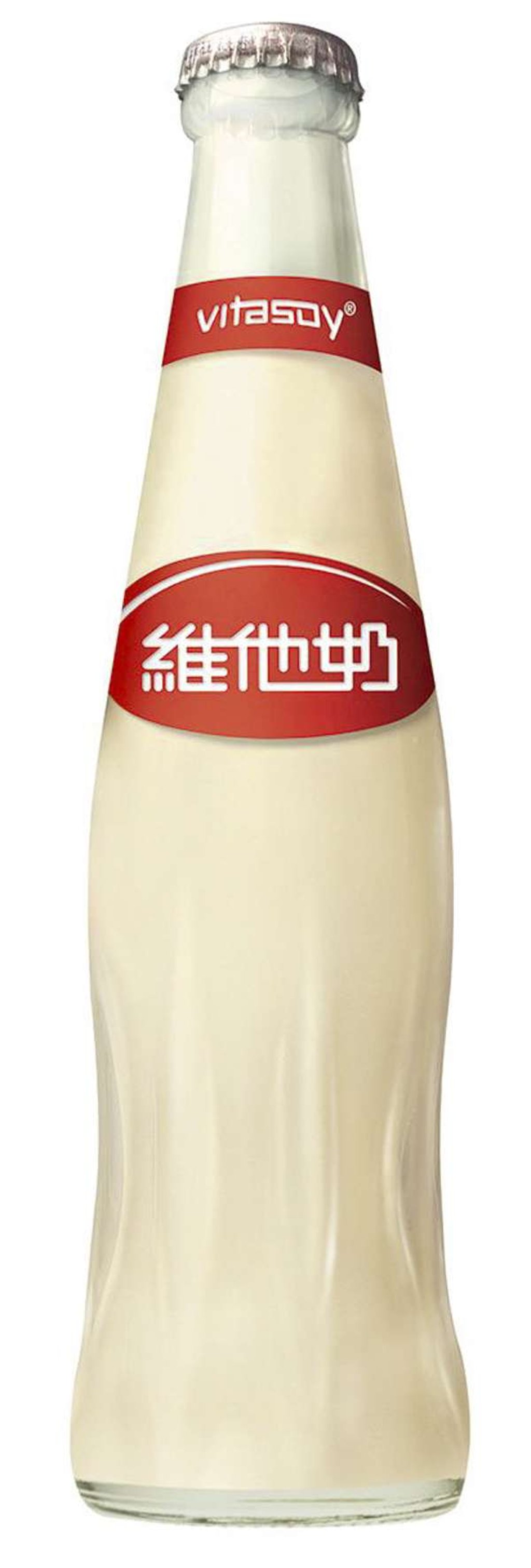 A modern Vitasoy bottle. Photo: courtesy of Vitasoy