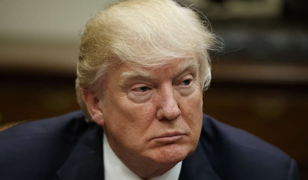 Rory McIlroy played a round of golf with President Trump in February. Photo: AP