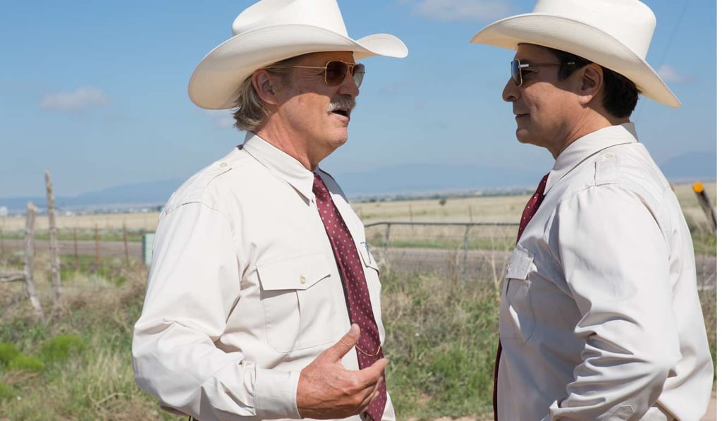 Jeff Bridges, left, and Gil Birmingham in Hell or High Water.
