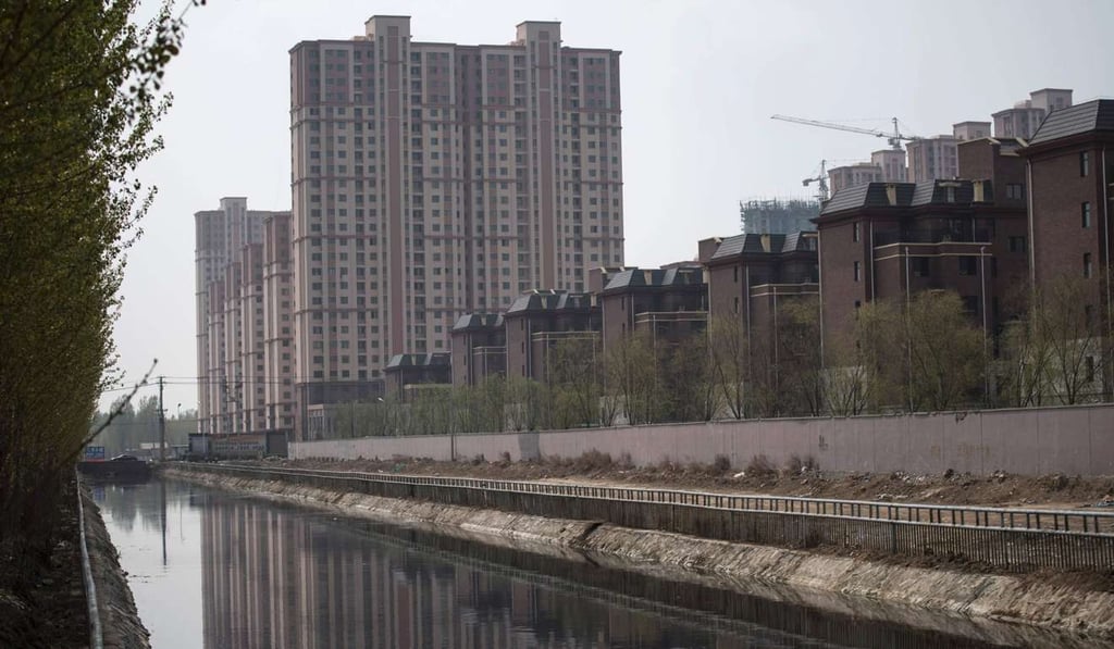 A general view of newly constructed buildings in Anxin, Hebei province. Photo: AFP A general view of newly constructed buildings in Anxin, Hebei province. Photo: AFP