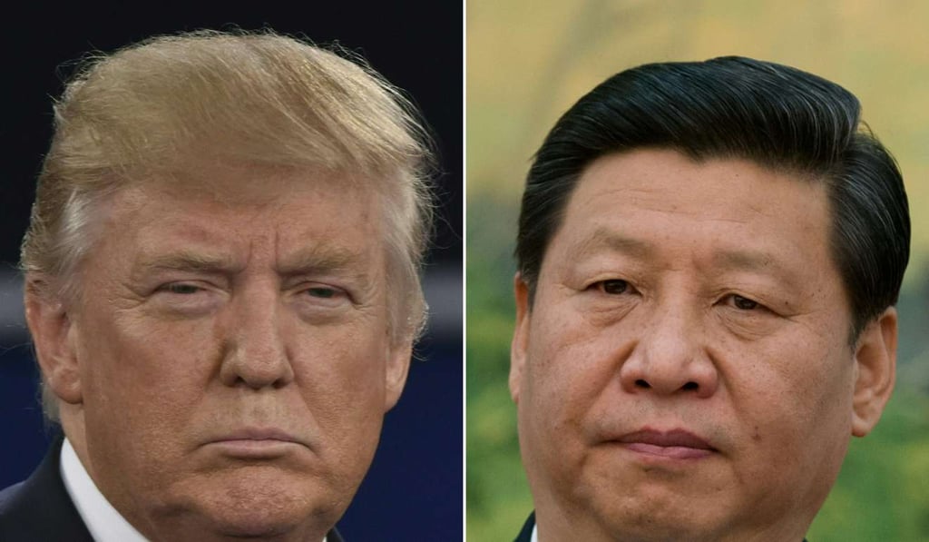 US President Donald Trump and China's leader Xi Jinping in Beijing are meeting for their first summit in Florida as foreign exchange traders warily watch in case of fireworks during the meeting. Photo: AFP US President Donald Trump and China's leader Xi Jinping in Beijing are meeting for their first summit in Florida as foreign exchange traders warily watch in case of fireworks during the meeting. Photo: AFP