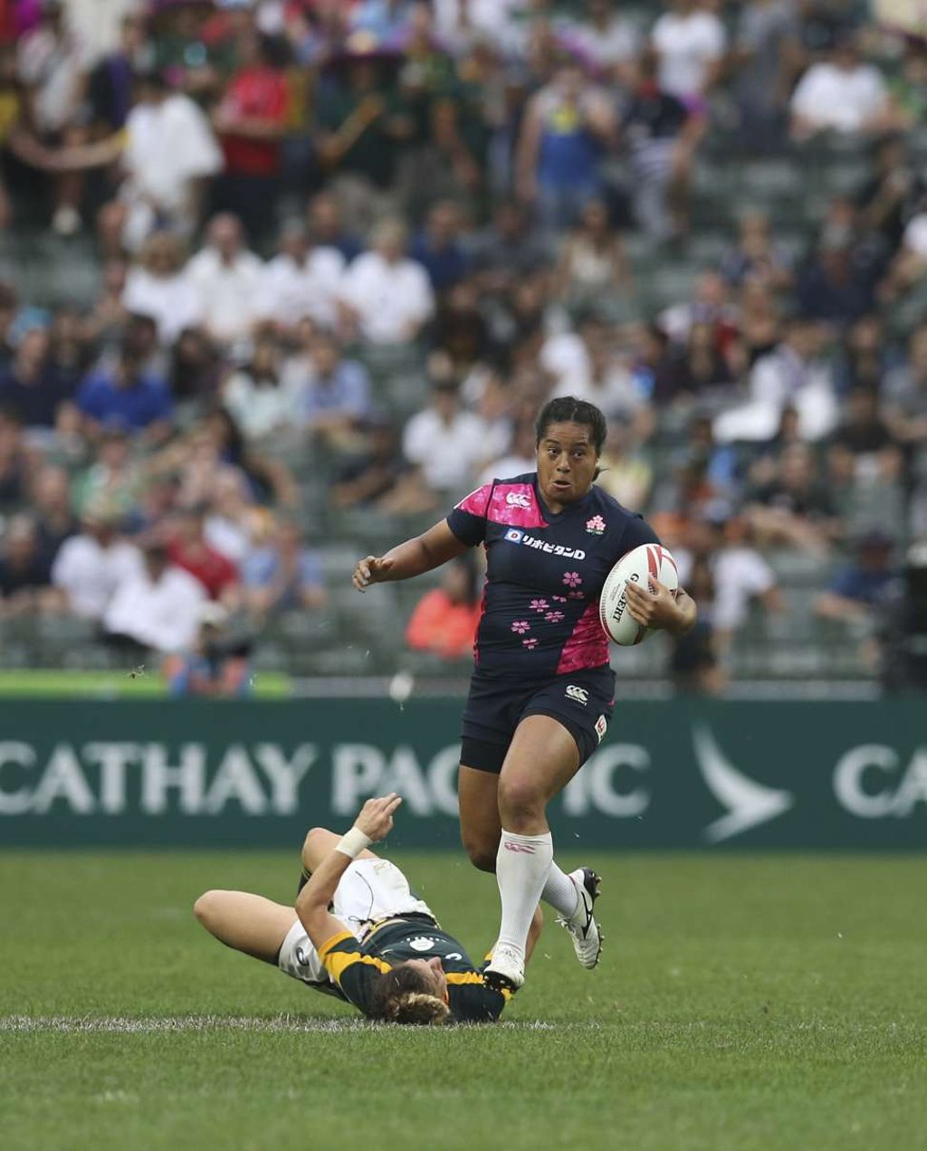 Mateitogo Bogidraumainadave in action against South Africa. Photo: Sam Tsang