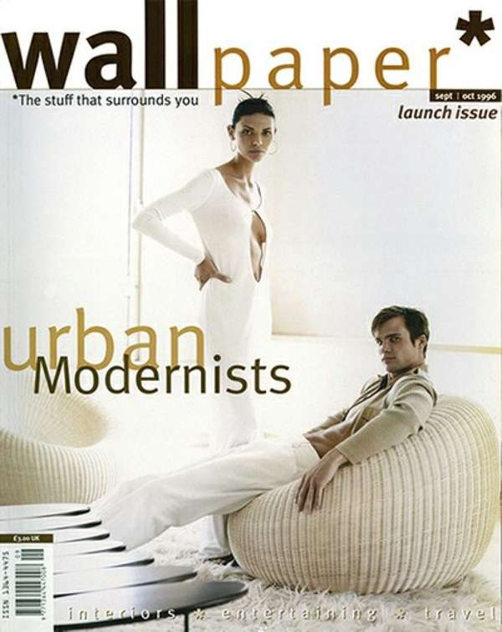 The cover of Wallpaper*’s first issue. The cover of Wallpaper*’s first issue.
