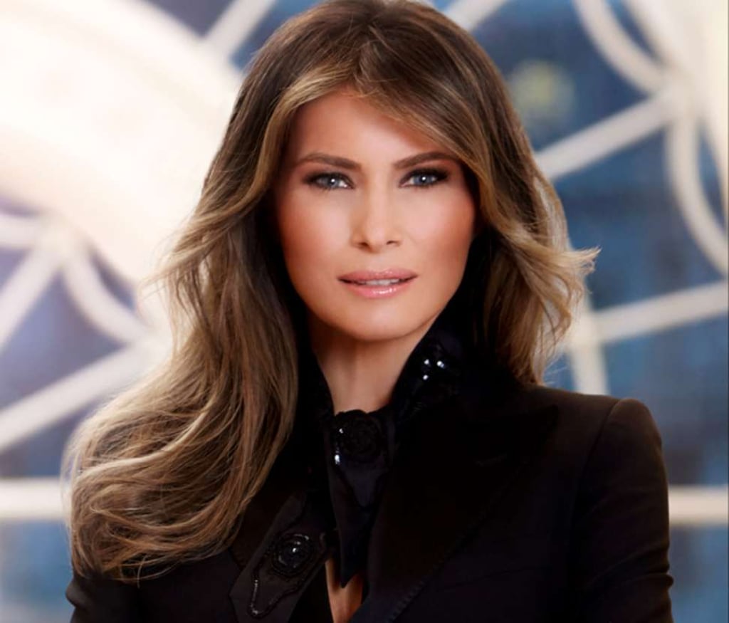 Melania Trump's offical White House photograph. Photo courtesy of the White House