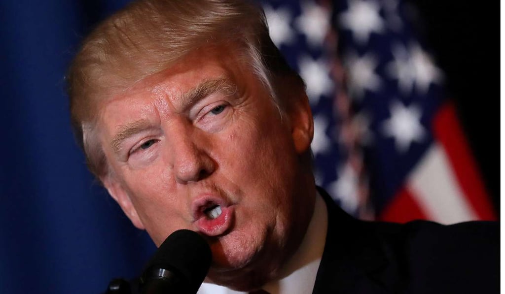 US President Donald Trump has repeatedly stated he will not broadcast his foreign-policy intentions. Photo: Reuters