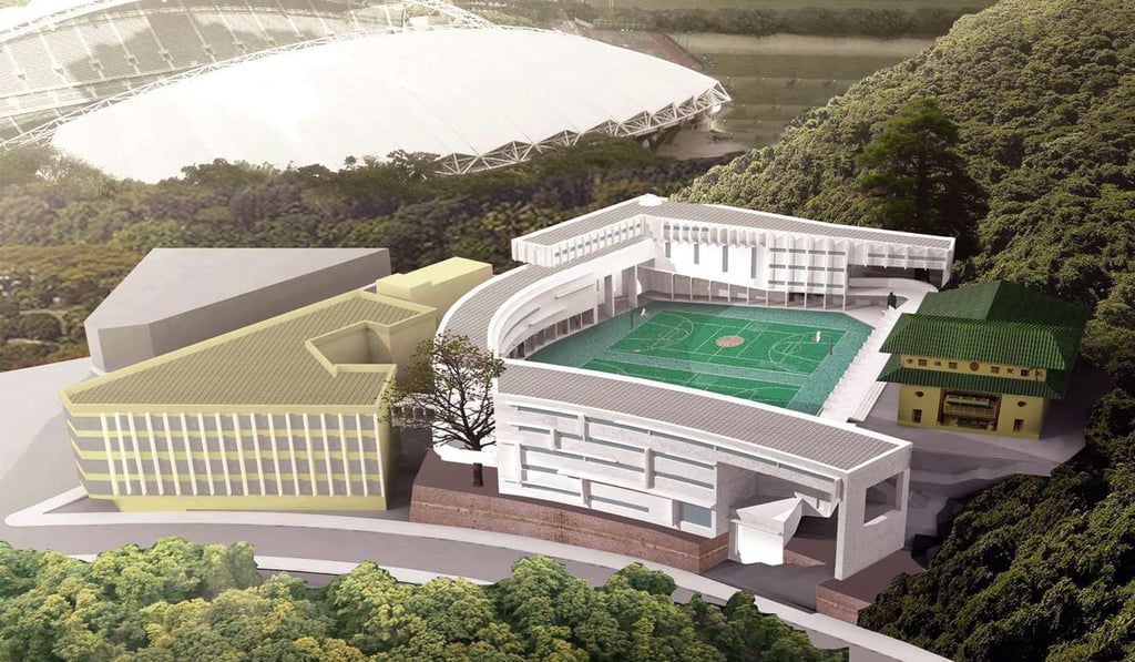 Chinese Academy will be built next to the Hong Kong Stadium. Chinese Academy will be built next to the Hong Kong Stadium.