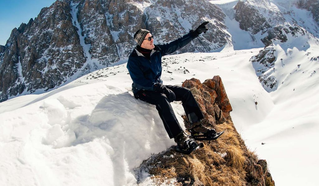 Explorers Club Hong Kong chapter founder Michael Barth surveys the day’s proposed route. Photo: Mike Sakas