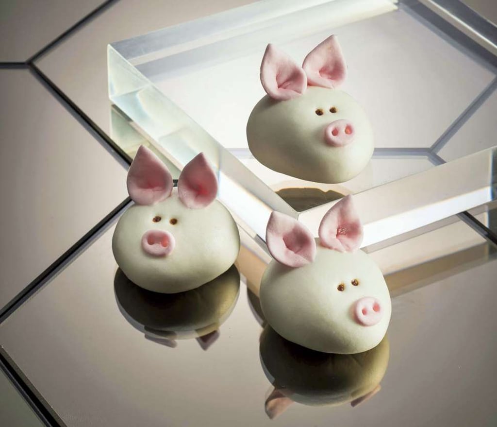 Barbecue piggy bun at Yum Cha