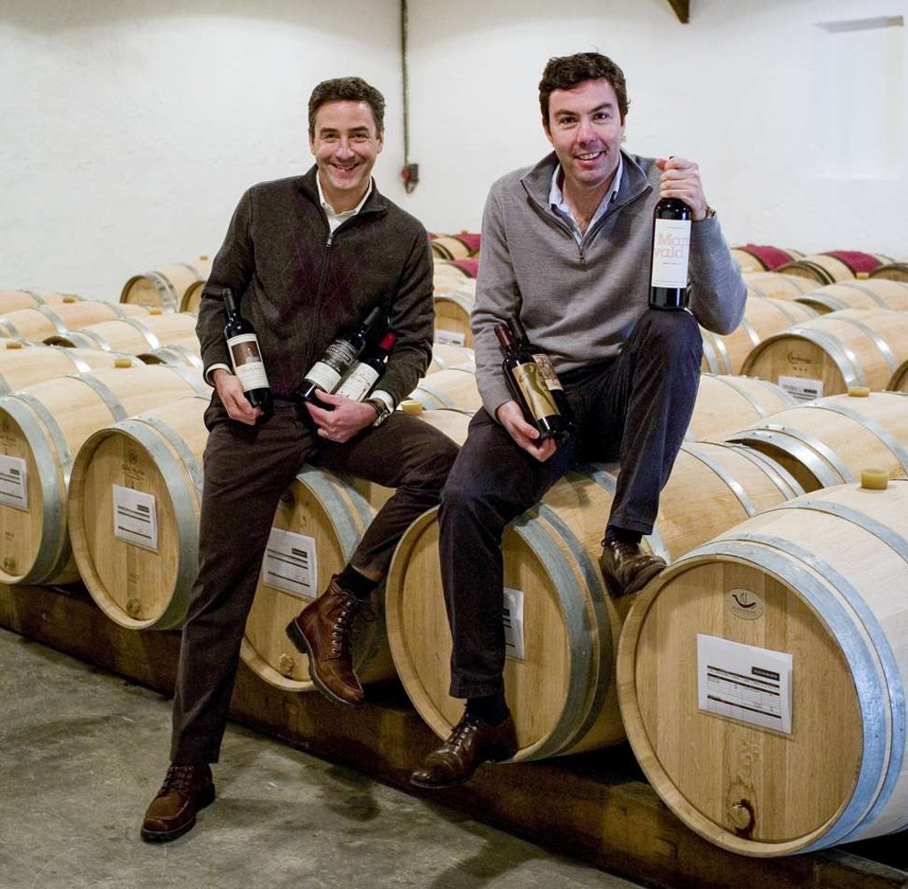 VINIV, founded by Stephen Bolger (left) and co-owned by Jean-Charles Cazes, chief executive officer of Pauillac wine estate Chateau Lynch-Bages, charges a minimum of US$11,500 for a barrel producing 288 bottle.