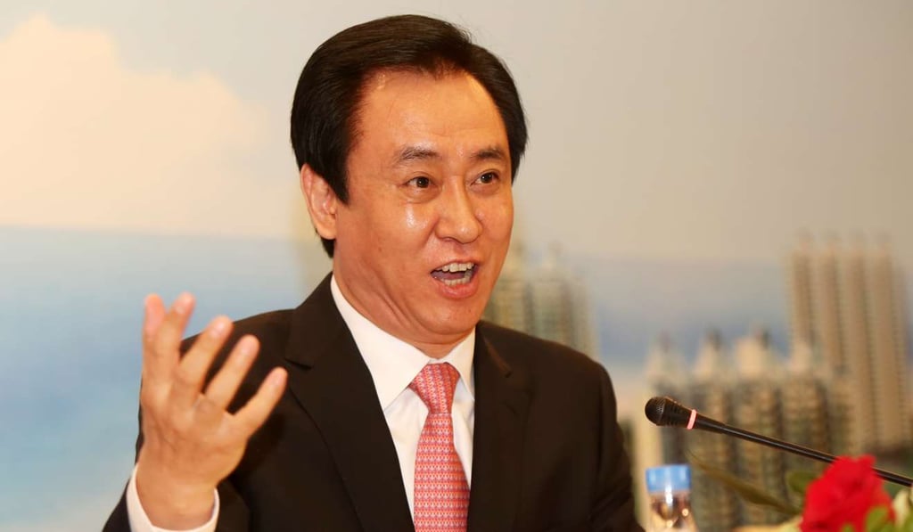 China Evergrande Group chairman Hui Ka-yan attends the company’s 2016 annual results announcement in March. Photo: Xiaomei Chen