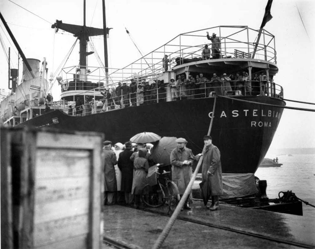 The Shanghai and Hongkew Wharf in Shanghai, in 1948, a year before the Communist takeover. Picture: AP The Shanghai and Hongkew Wharf in Shanghai, in 1948, a year before the Communist takeover. Picture: AP