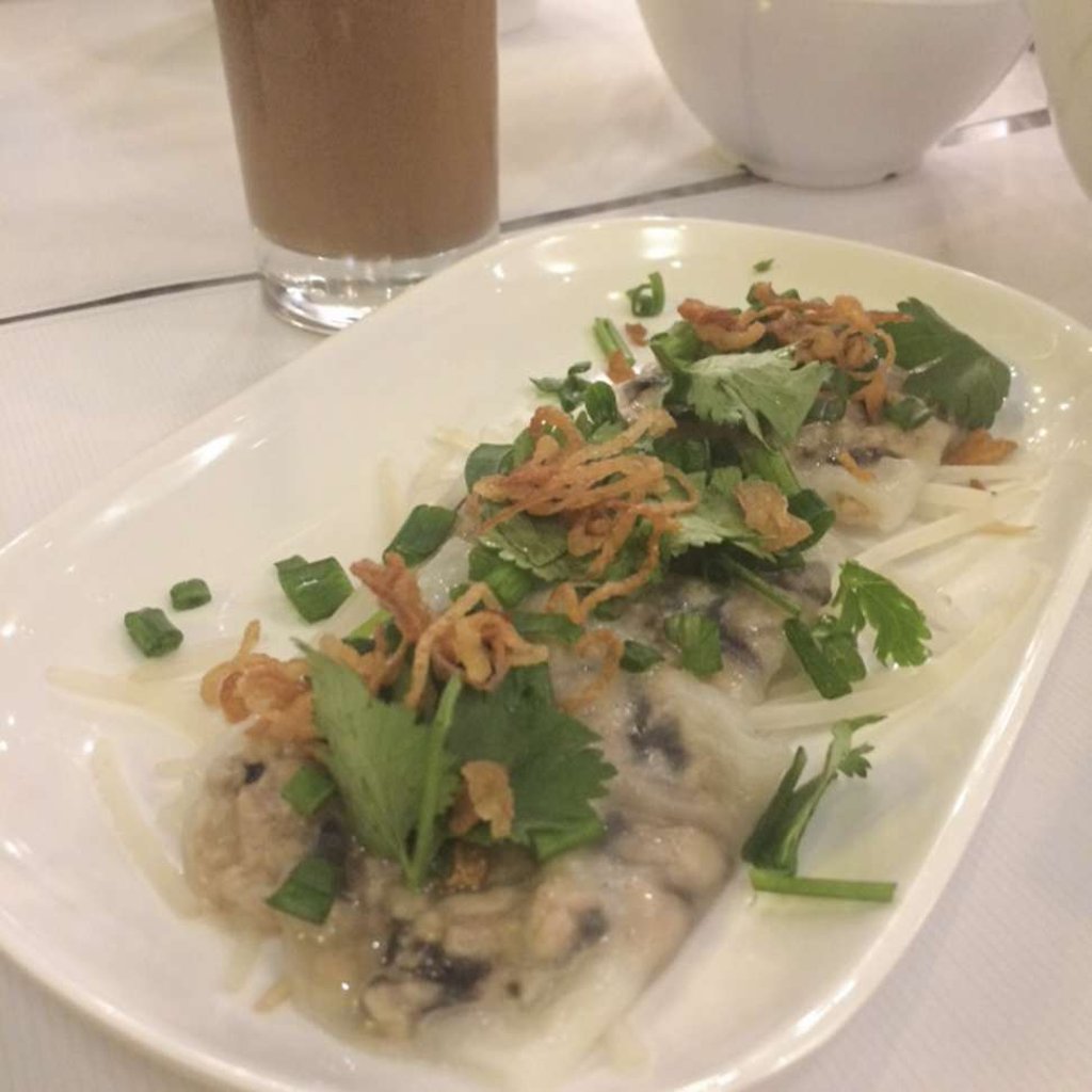Banh cuon (steamed roll). Photo: Julia Hollingsworth