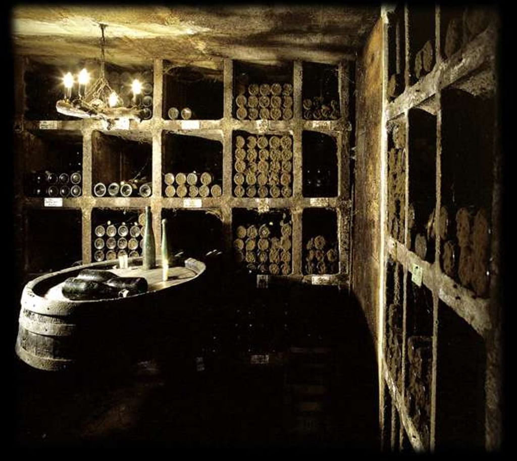 The cellar at St Urbans-Hof.