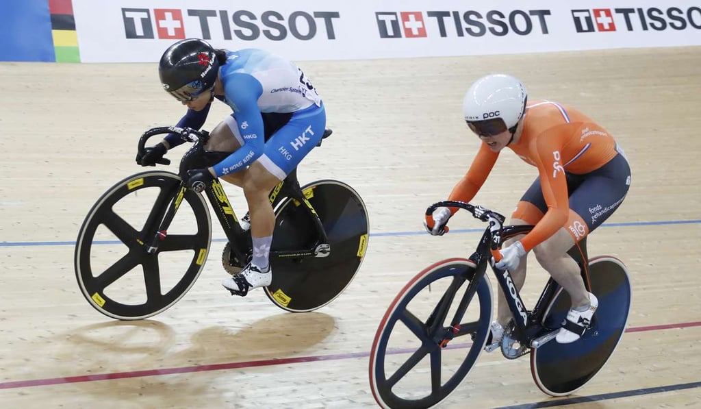 Hong Kong’s Sarah Lee Wai-sze (left) and Laurine Van Riessen of the Netherlands. Photo: AP Hong Kong’s Sarah Lee Wai-sze (left) and Laurine Van Riessen of the Netherlands. Photo: AP