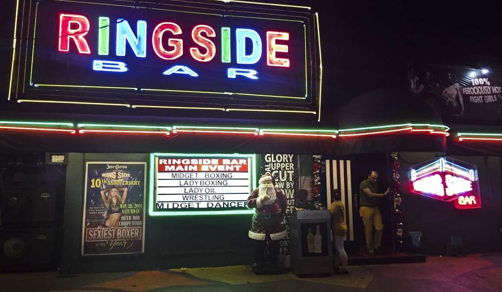 The Ringside Bar in Manila.