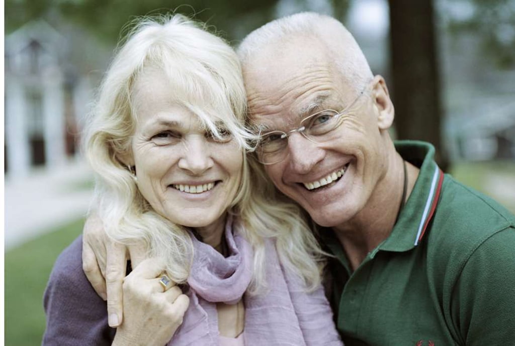 Ole and Hannah Nydahl. Picture: courtesy of Lama Ole Nydahl