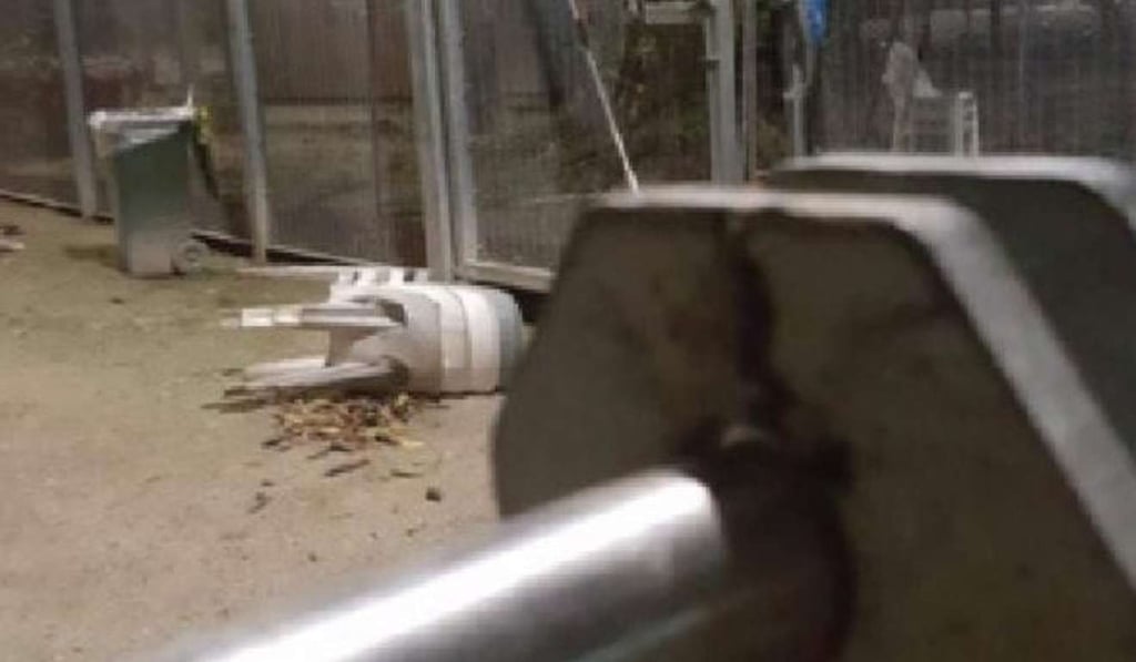 The aftermath of the most recent violence at the Manus Island facility. Photo: Handout The aftermath of the most recent violence at the Manus Island facility. Photo: Handout