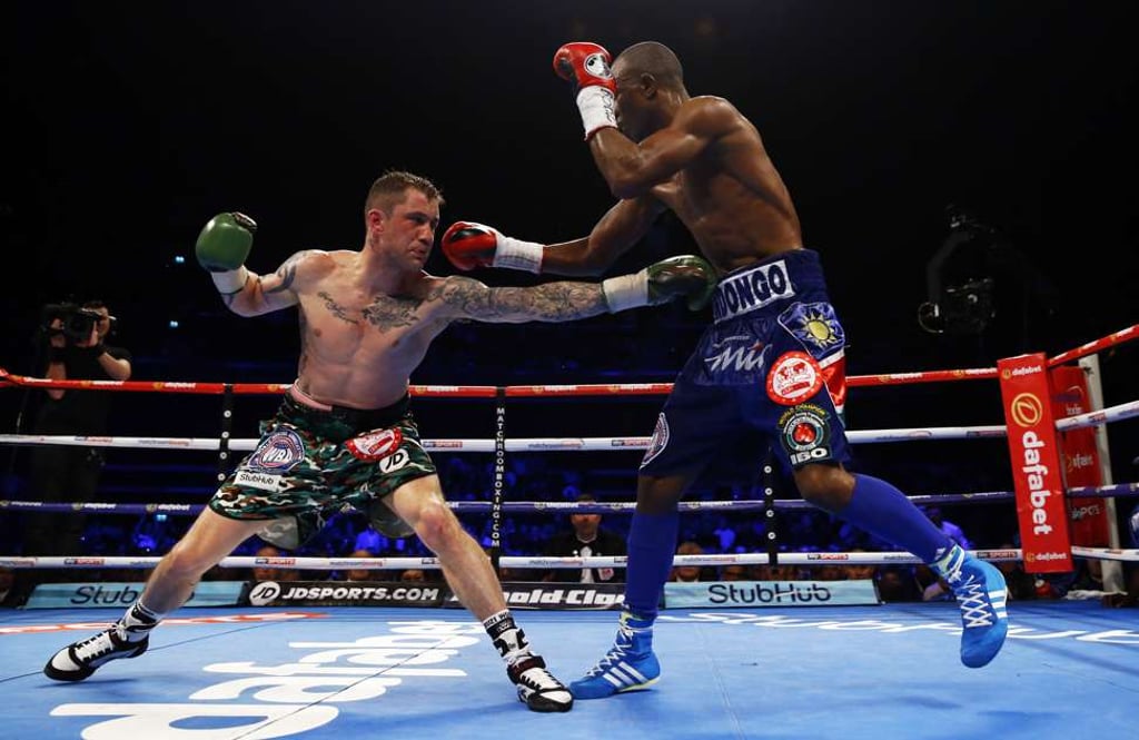 Burns relinquished his world title in the loss. Photo: Reuters