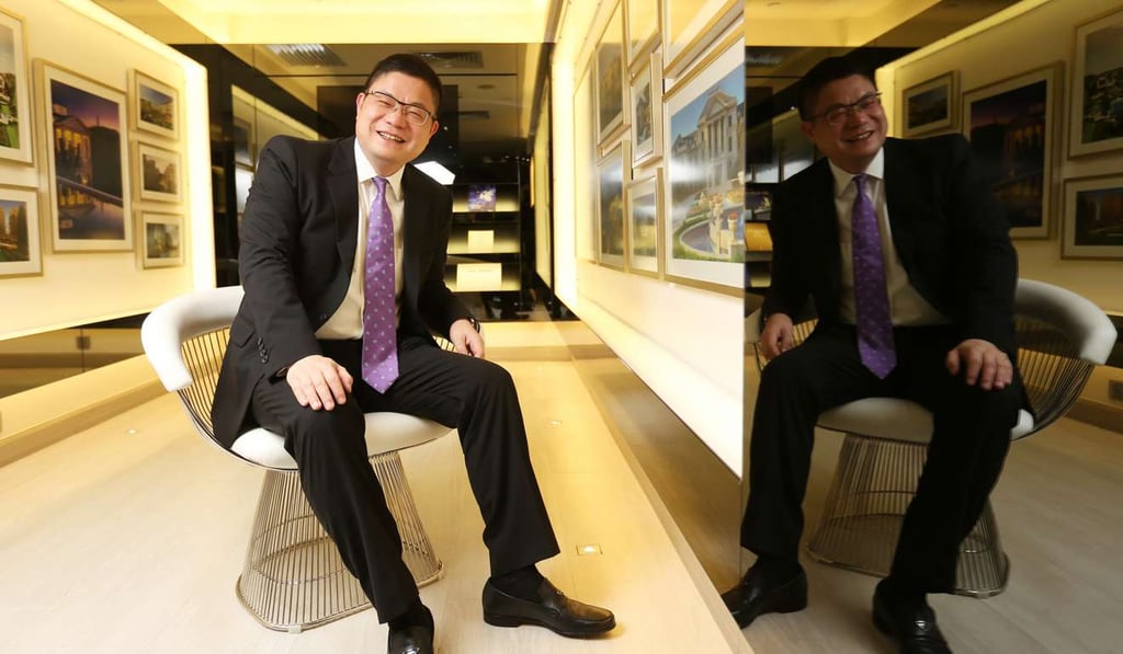 Cao Zhounan says demand for agent construction is huge especially when there is policy tightening. Photo: Xiaomei Chen