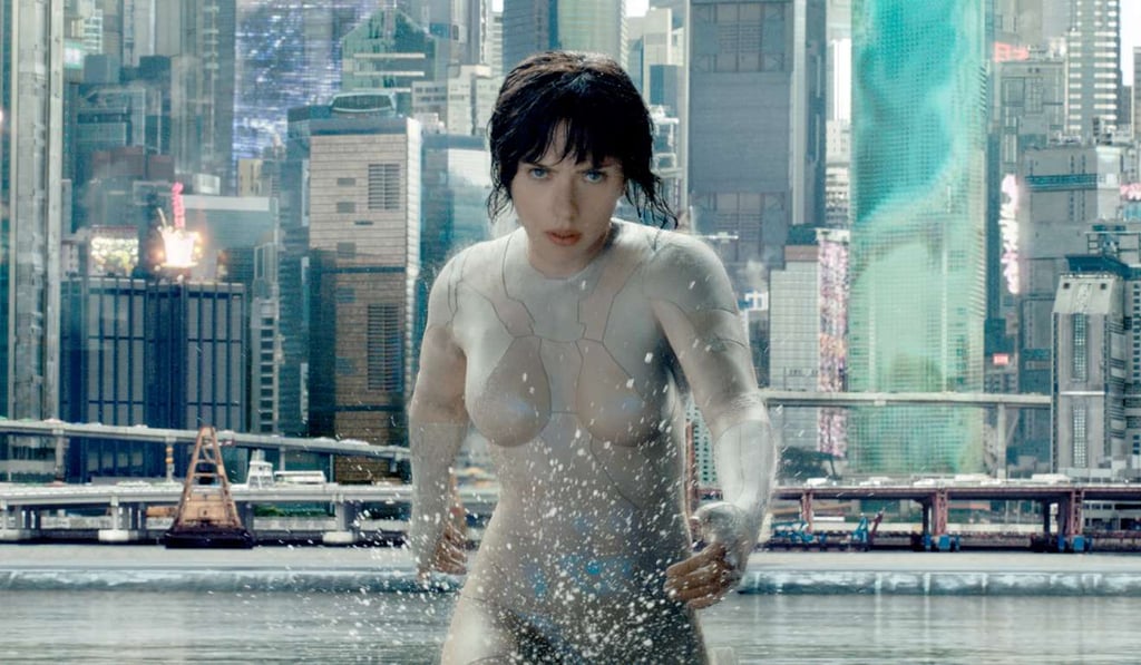 Scarlett Johansson as Motoko Kusanagi in Ghost in the Shell. Hollywood needs to get with the times. Photo: Paramount Pictures