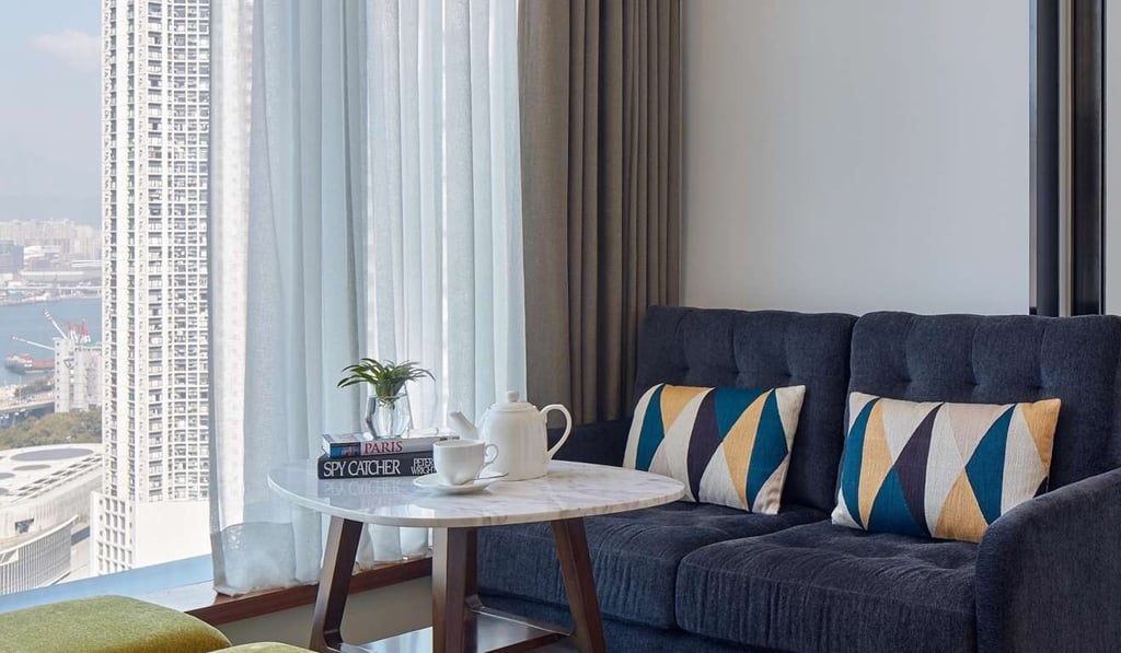 Most rooms at Little Tai Hang have harbour views.