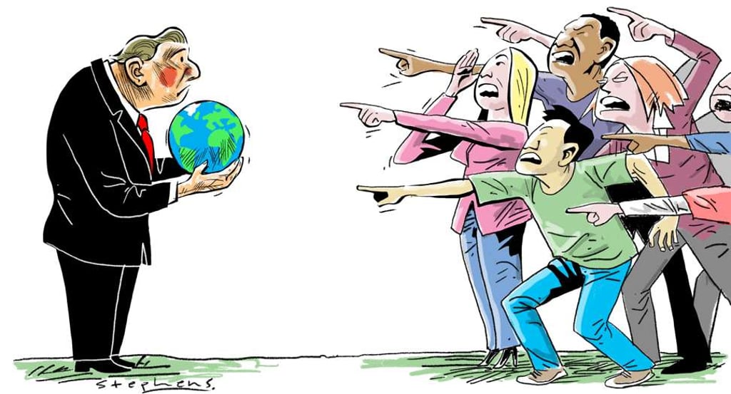 There was bound to be a reckoning between local and global forces for the control of the destinies of nations. Illustration: Craig Stephens