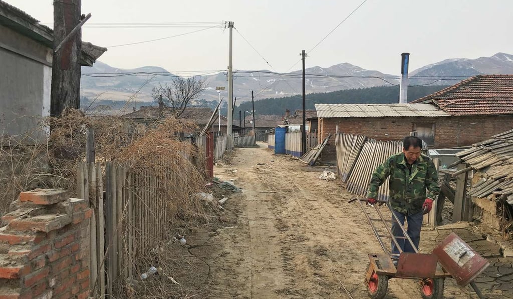 Nanping village in Jilin province. China’s growth has not been even, and many rural areas are still impoverished. Photo: Reuters