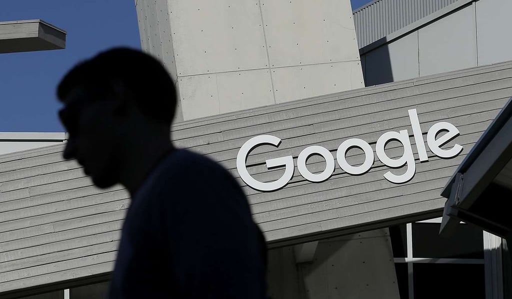 A man walks past a building on the Google campus in Mountain View, California. Google’s home assistant can now learn the voices of six different people. Photo: AP A man walks past a building on the Google campus in Mountain View, California. Google’s home assistant can now learn the voices of six different people. Photo: AP