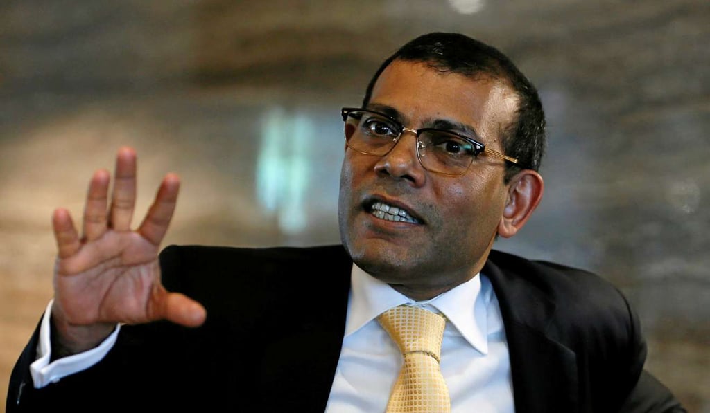 Exiled opposition leader and former president Mohamed Nasheed on Sunday demanded action on the latest killing of an independent journalist. File photo: Reuters