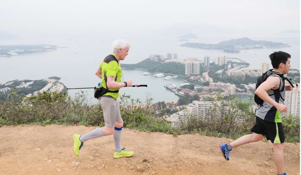 Frank Pilkington enjoys his run through the Lantau countryside.