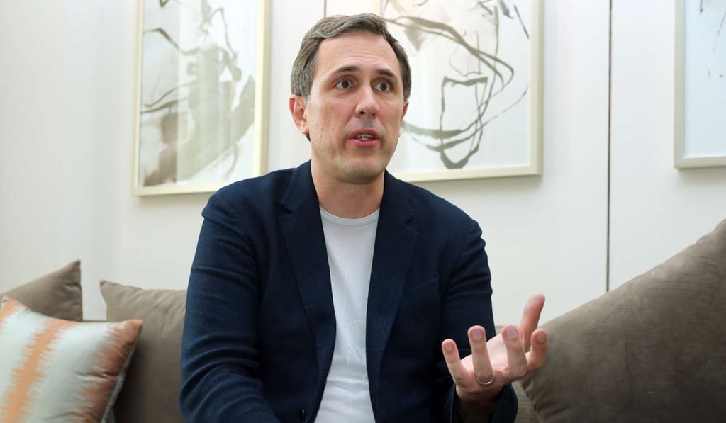 Daniel Kirchert, co-founder and president of the electric start-up Future Mobility Corp, says the concept smart car to be unveiled this year will pave the way for future self-driving models. Photo: SCMP Handout