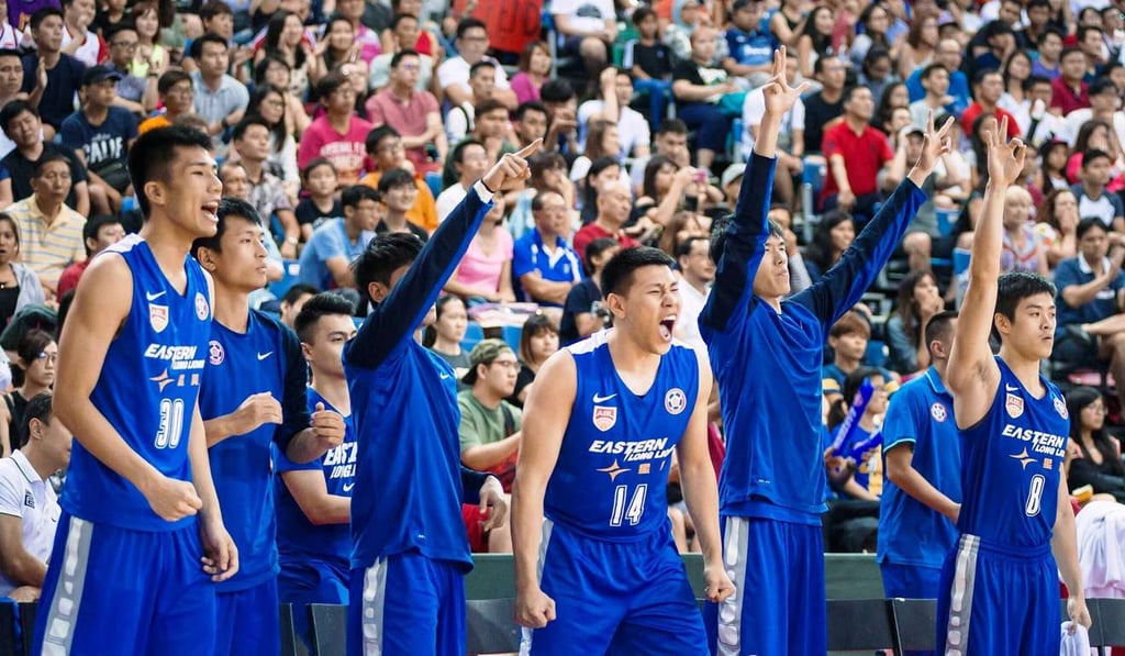 Eastern’s bench celebrates. Photo: ABL Eastern’s bench celebrates. Photo: ABL