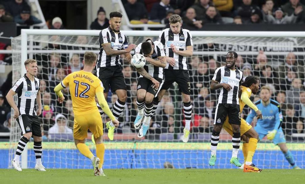 Newcastle United players will be back in the Premier League next season. Photo: AP