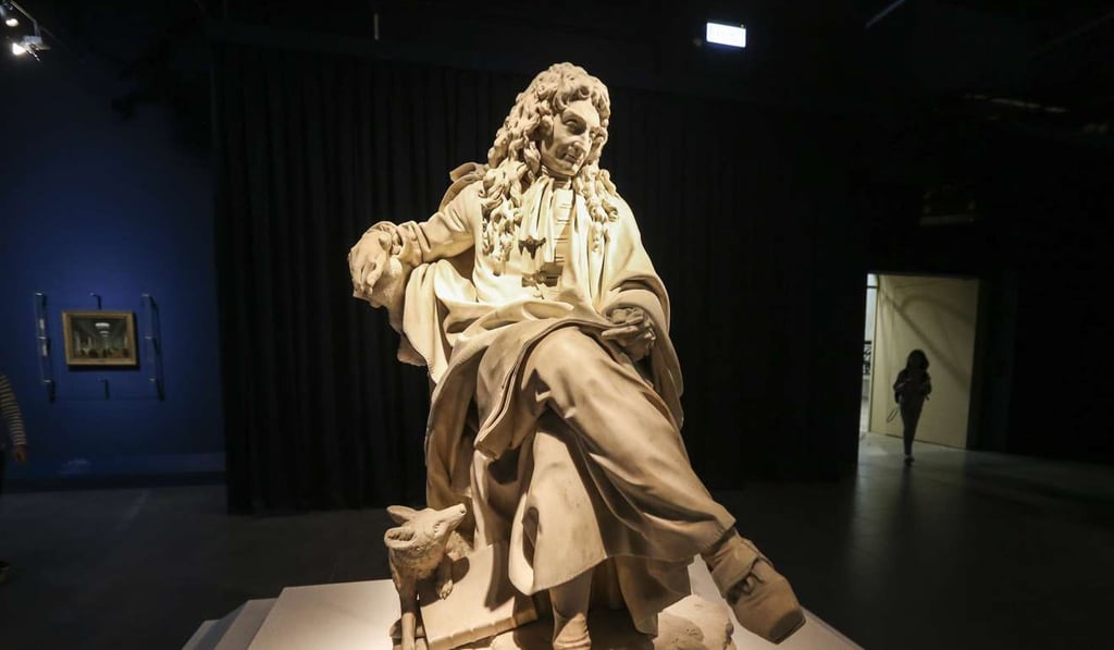 The 126 works in the exhibition are from the Louvre in Paris. Photo: Dickson Lee